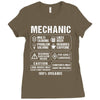 Mechanic Ladies Fitted T-Shirt