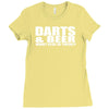 darts beer Ladies Fitted T-Shirt