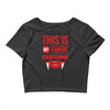 this is my vampire costume Crop Top