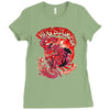 red bird Ladies Fitted T-Shirt