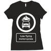 low flying motorcycles Ladies Fitted T-Shirt