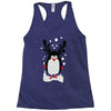 christmas penguin Racerback Tank