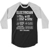 Electrician 3/4 Sleeve Shirt
