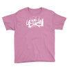 4x4 truck cross bone skull Youth Tee