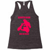 bear has no rules Racerback Tank