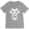 angry lion V-Neck Tee