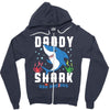 daddy shark doo doo doo family matching Zipper Hoodie