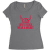 lifes tough Women's Triblend Scoop T-shirt