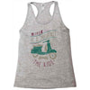 life is a journey, enjoy the ride Racerback Tank