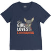 This Girl Loves Her Chihuahua V-Neck Tee