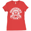 shredder's gym Ladies Fitted T-Shirt