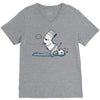 open wide V-Neck Tee