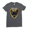 protected by boxer security Ladies Fitted T-Shirt