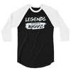 legends are born in august 3/4 Sleeve Shirt