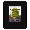 shrek mug shot funny Mousepad
