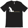 unicorn scooting on the floor T-Shirt