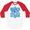 brunch day drinking 3/4 Sleeve Shirt