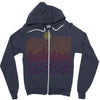 nature line Zipper Hoodie