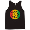rasta lion head reggae dub step music dance Tank Top