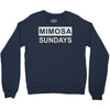 mimosa sundays brunch mens Crewneck Sweatshirt