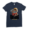 go big Ladies Fitted T-Shirt
