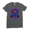 snake mountain gym Ladies Fitted T-Shirt