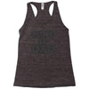 punk is dad Racerback Tank