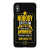 nobody exists on purpose iPhoneX