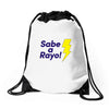 sabe a rayo Drawstring Bags