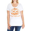 happy halloween 2 Ladies Curvy T-Shirt
