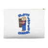 sloth loves chunk Accessory Pouches