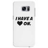 i have a heart on Samsung Galaxy S7 Edge