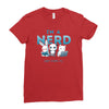 i'm a nerd Ladies Fitted T-Shirt