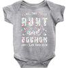i have two titles aunt and dogmom and i rock them both Baby Bodysuit