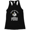 chicken nugget scientist Racerback Tank