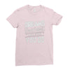 dreams don't work Ladies Fitted T-Shirt