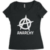 anarchy Women's Triblend Scoop T-shirt