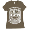 Things Better 1942 Age Approach Magnificent Ladies Fitted T-Shirt