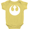 rebel alliance sticker vinyl decal star wars   car window wall decor Baby Onesie