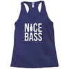 nice bass fishing Racerback Tank