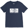 push button receive bacon V-Neck Tee