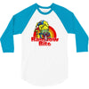 rainbow bite 3/4 Sleeve Shirt