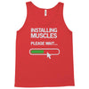 installing muscles please wait Tank Top