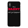i'm a nanny what's your superpower iPhoneX