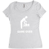 new dad to be gamer over Women's Triblend Scoop T-shirt