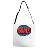 comic bam Adjustable Strap Totes