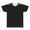 black funny glow in dark glowing All Over Men's T-shirt