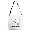 trail marks Adjustable Strap Totes