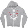 new retro 1980's Zipper Hoodie