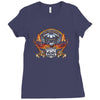 biker route 66, live the legend Ladies Fitted T-Shirt